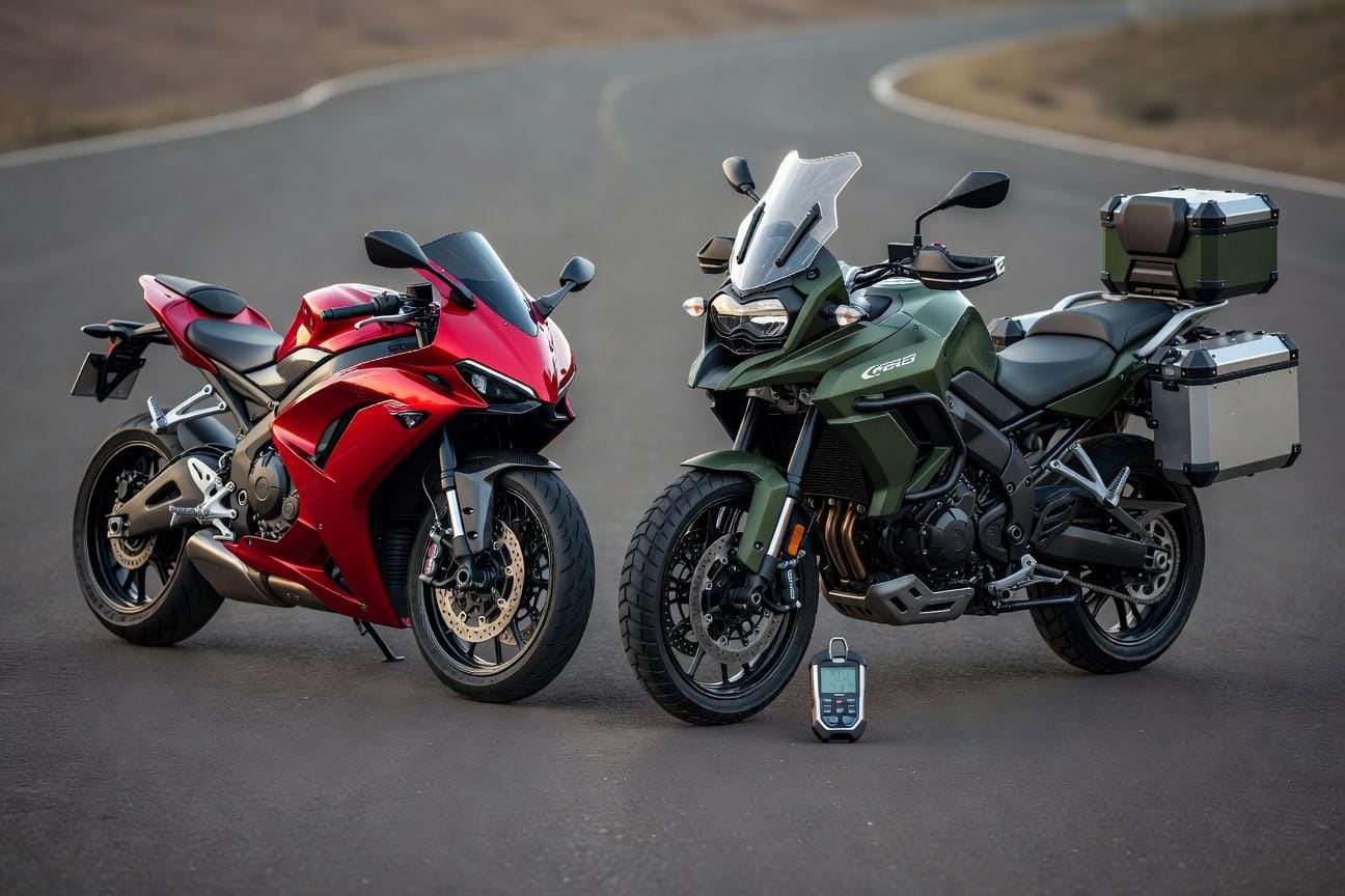 Ciśnienie w oponach motocyklowych: jak dobierać je do jazdy solo, z pasażerem i bagażem