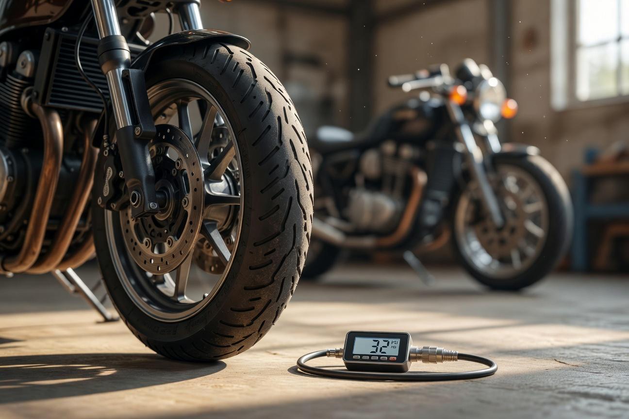 Ciśnienie w oponach motocyklowych: jak dobierać je do jazdy solo, z pasażerem i bagażem