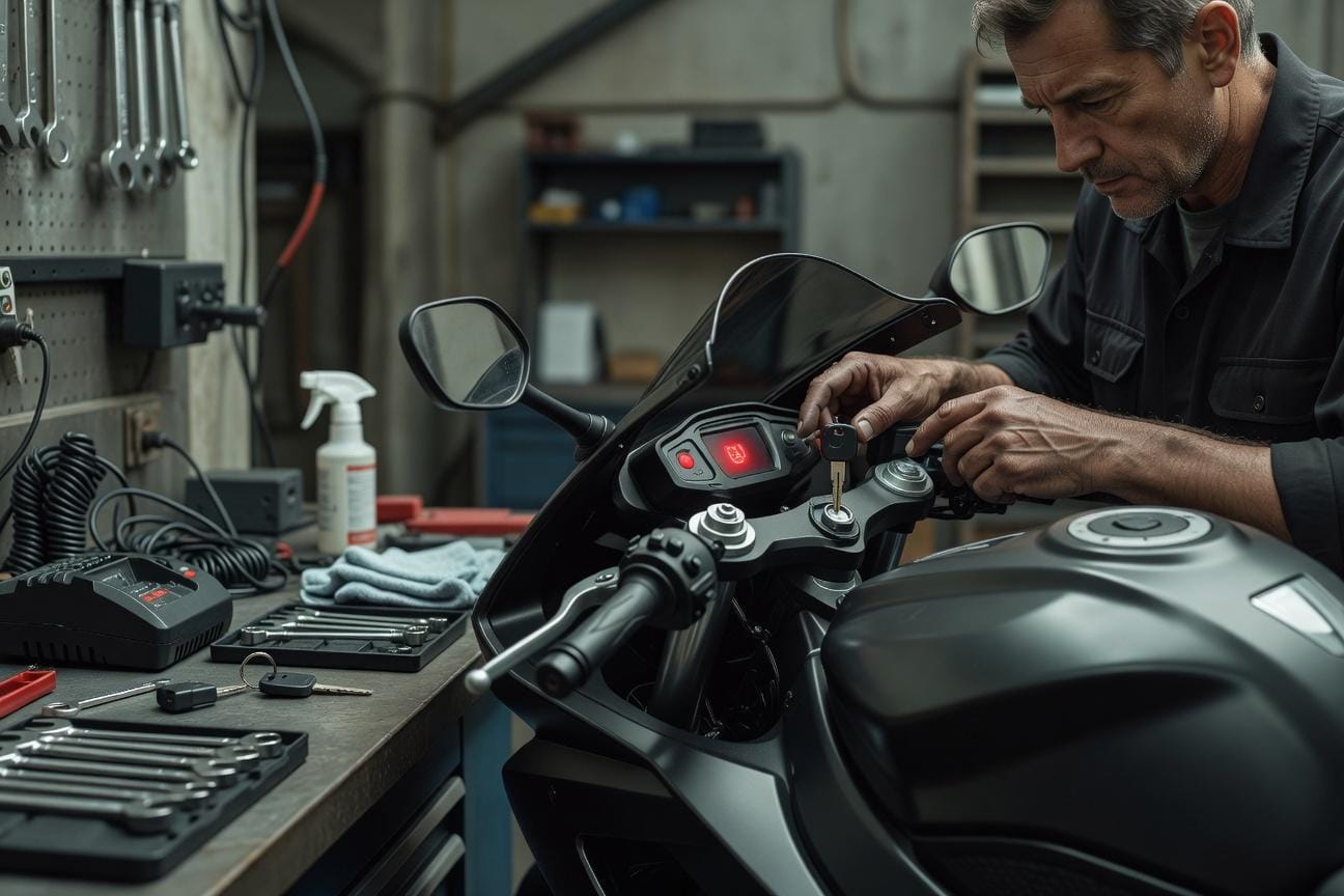 Immobilizer w motocyklu: typowe problemy i co sprawdzić przed lawetą