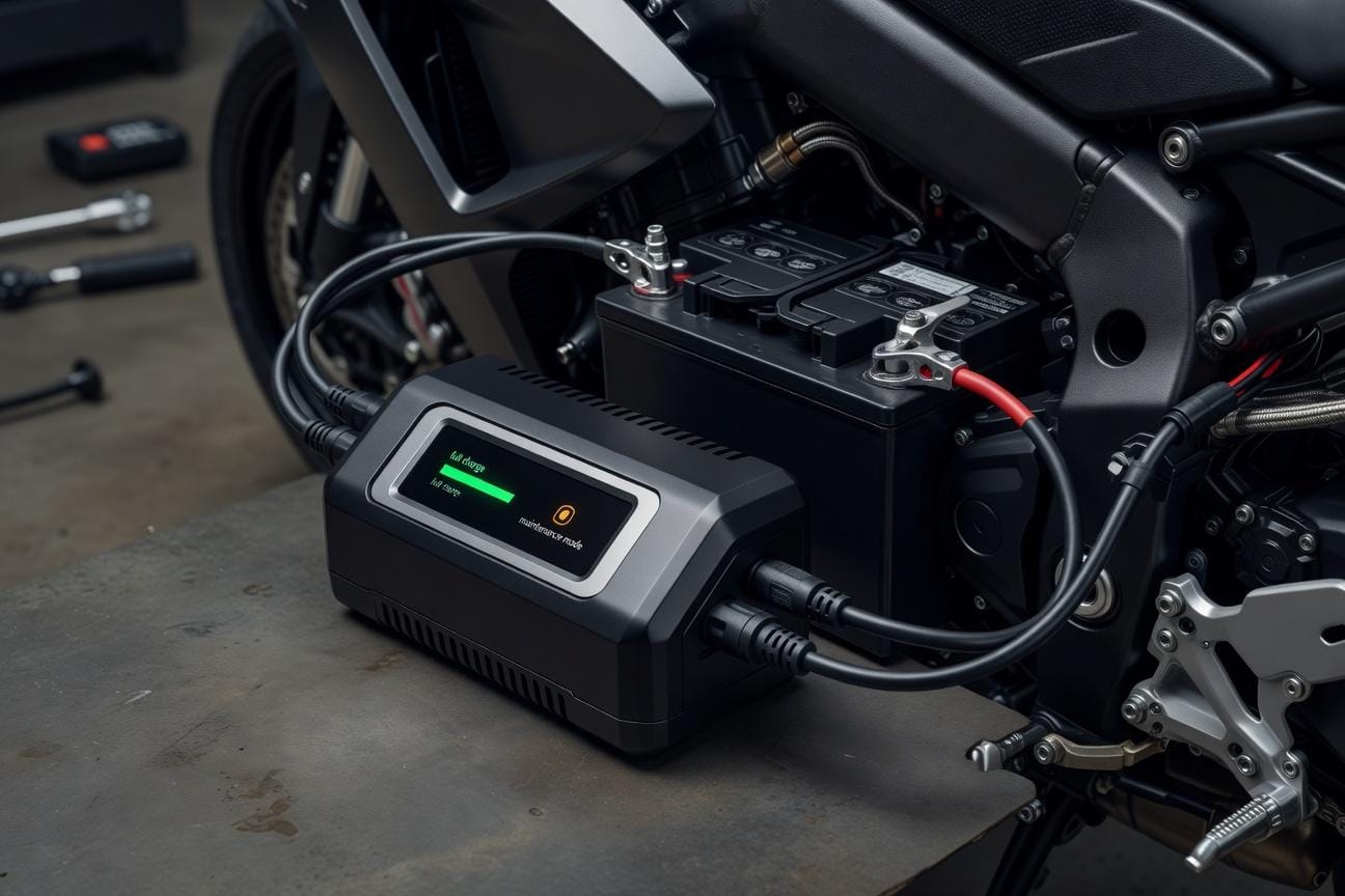 Jak ładować akumulator motocyklowy