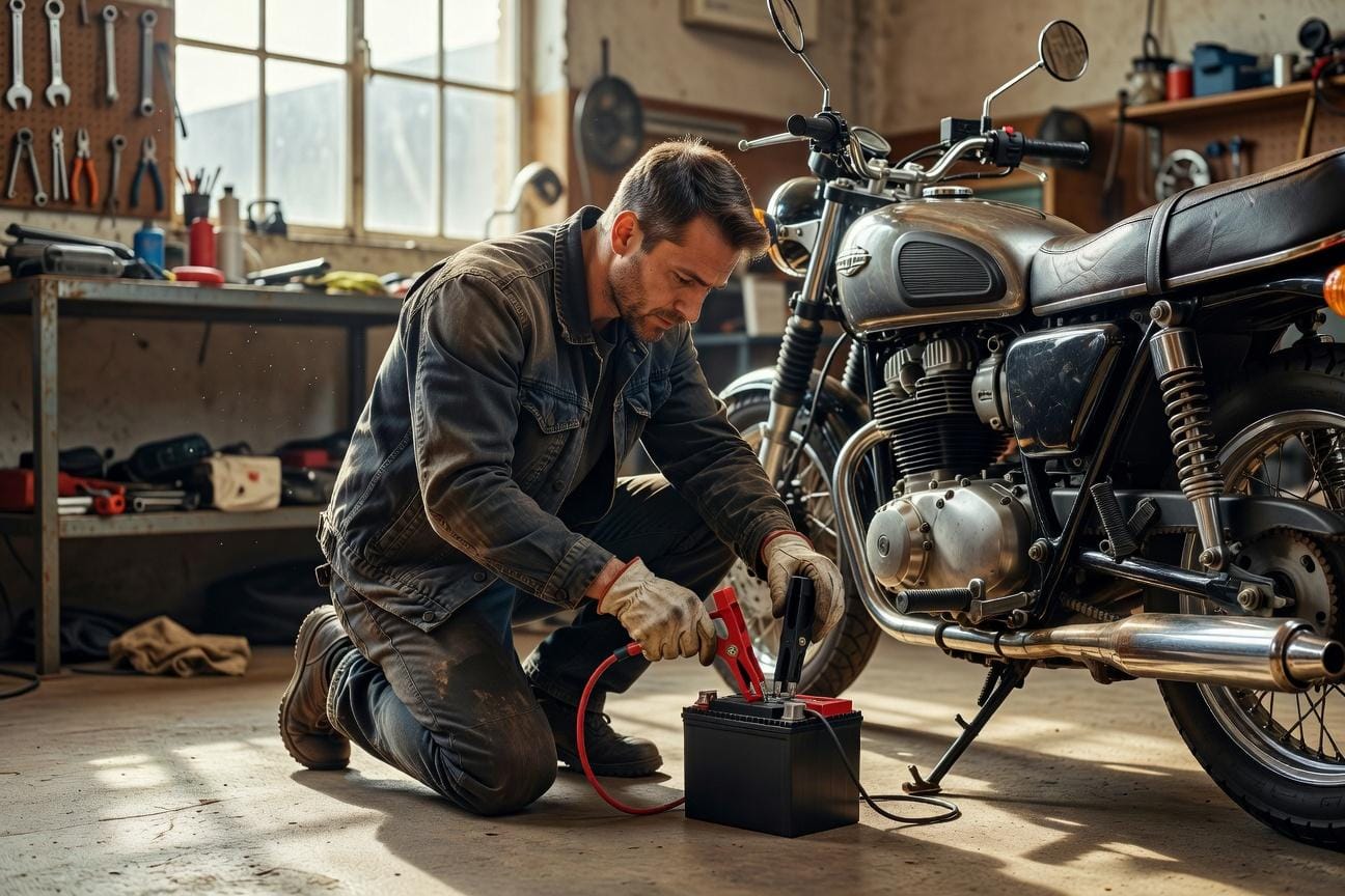 Jak ładować akumulator motocyklowy