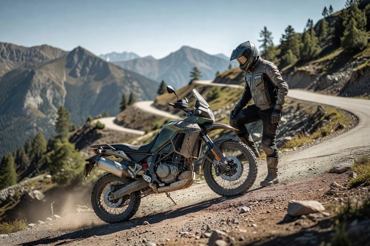 Jak ćwiczyć podjazdy i zjazdy w terenie na motocyklu