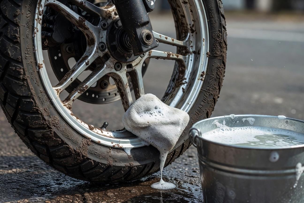 Jak czyścić felgi motocyklowe bez uszkadzania powłoki i uszczelnień