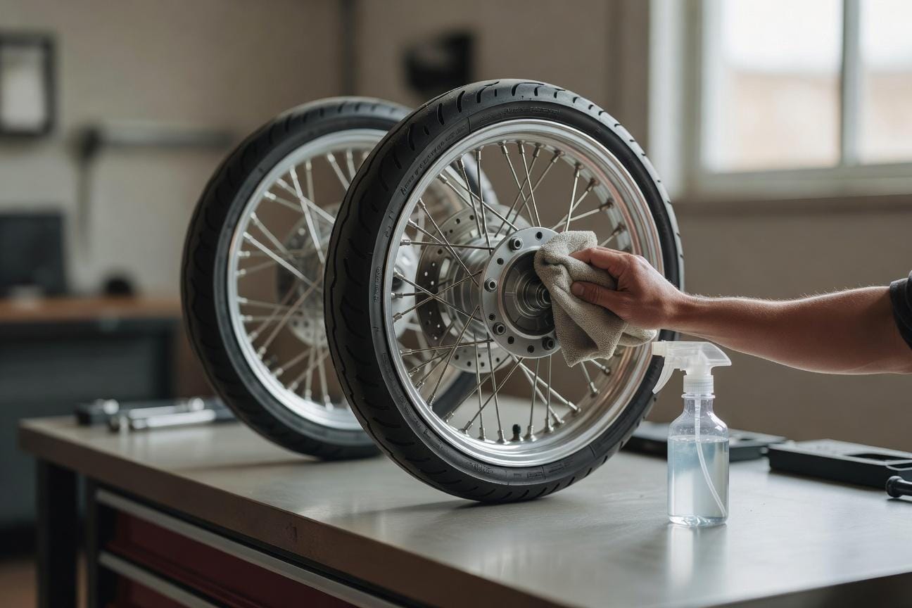 Jak czyścić felgi motocyklowe bez uszkadzania powłoki i uszczelnień
