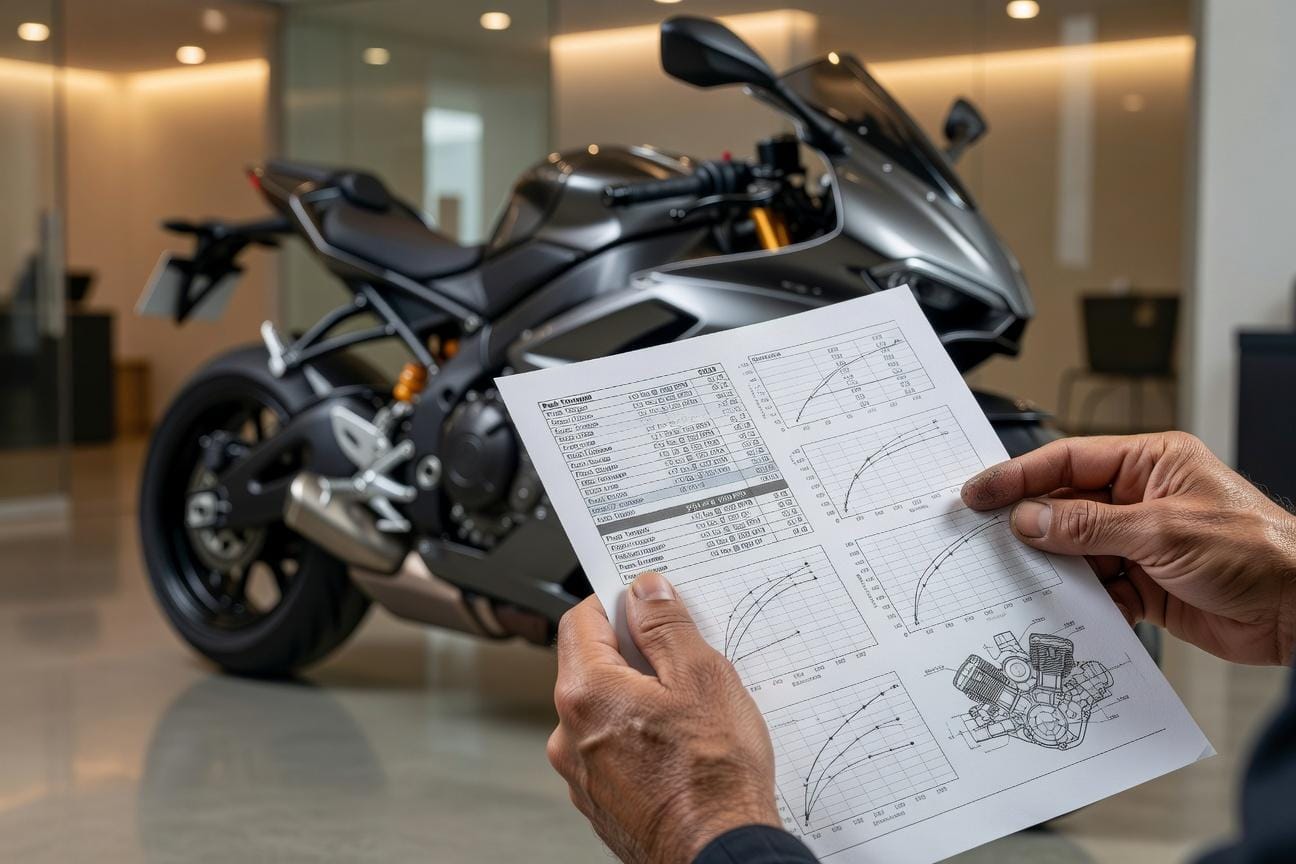 Jak czytać dane techniczne motocykla przed zakupem