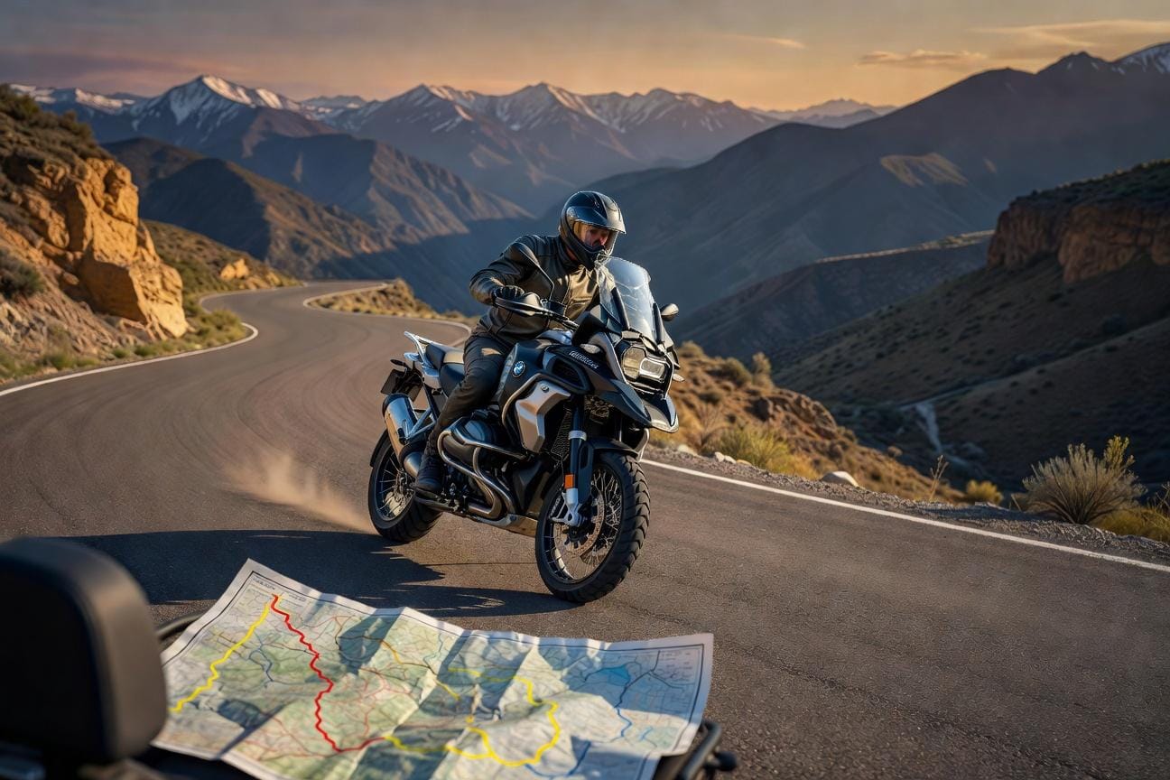 Jak dobrać tempo jazdy na wielodniowej wyprawie motocyklowej