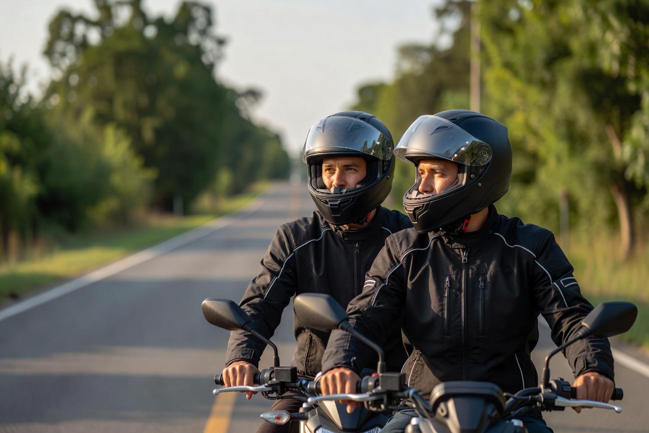 Jak jeździć motocyklem z pasażerem