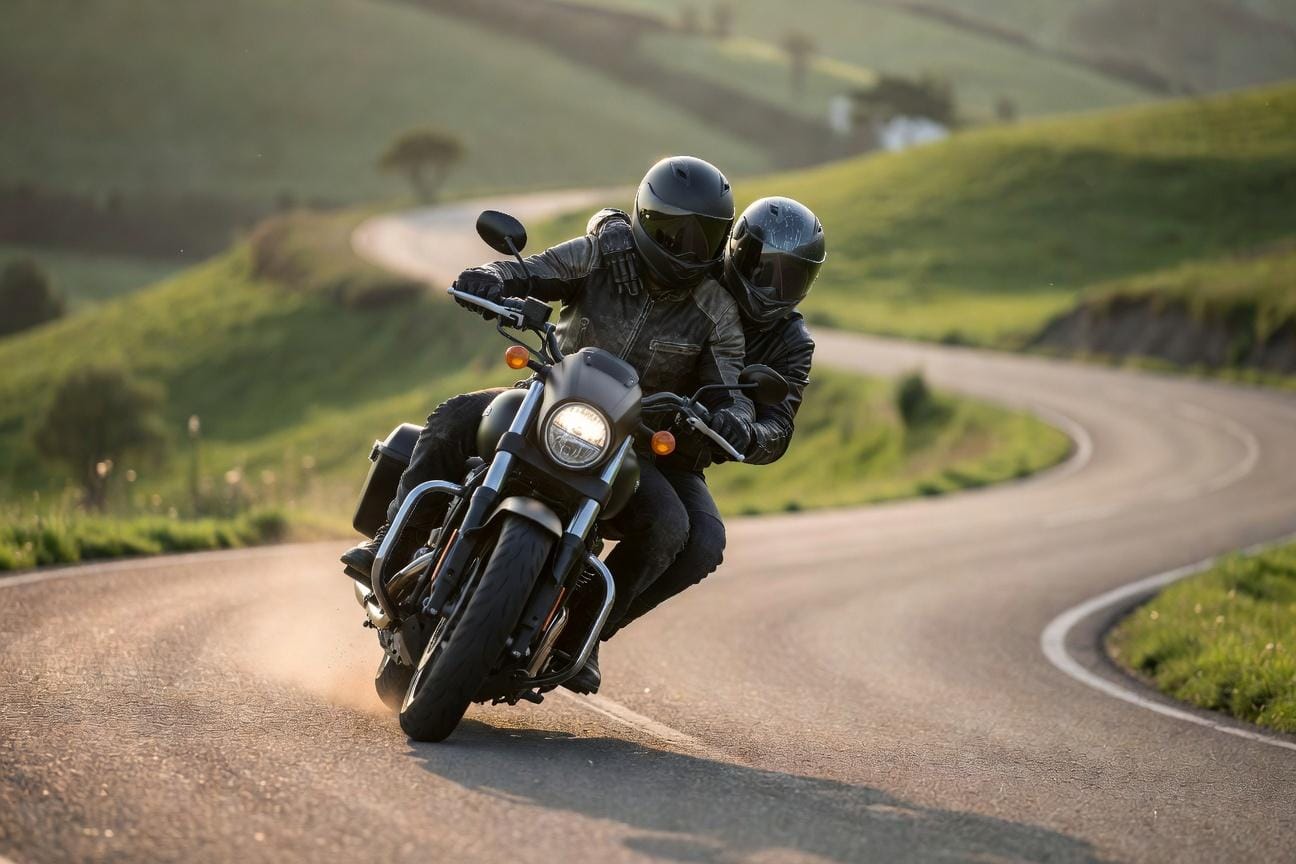 Jak jeździć motocyklem z pasażerem