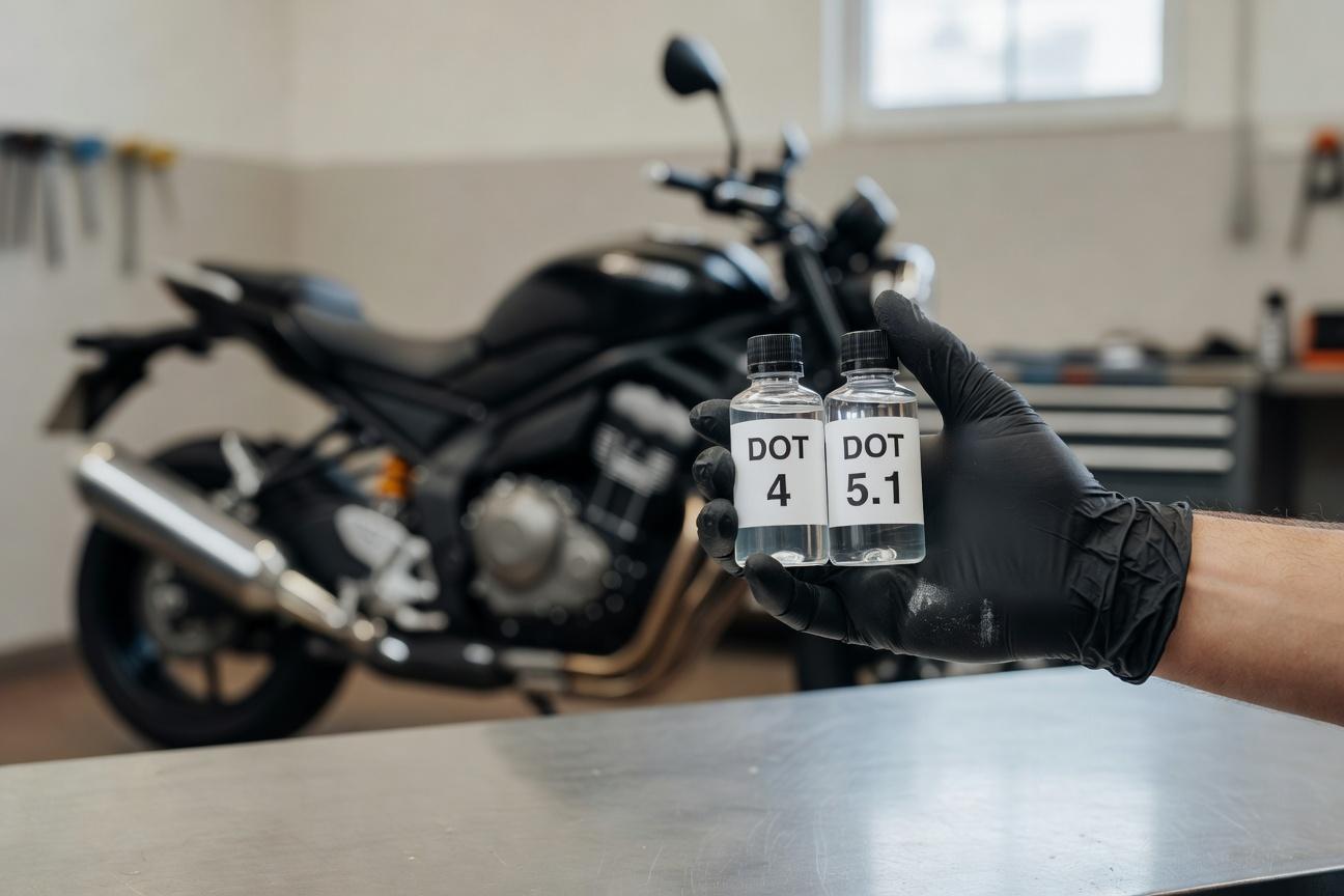 Jak odpowietrzyć hamulce motocykla metodą od dołu