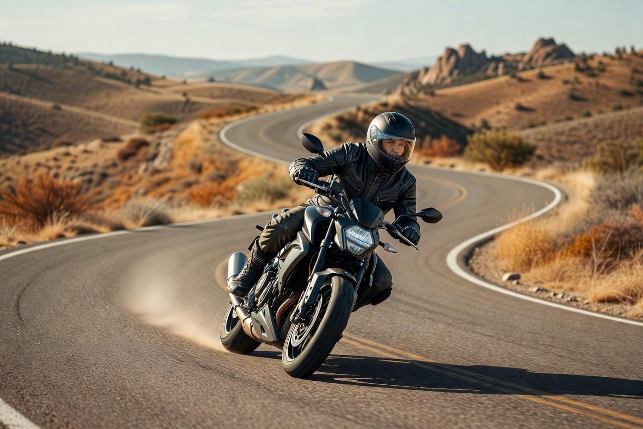 Jak reagować na uślizg przedniego lub tylnego koła w motocyklu