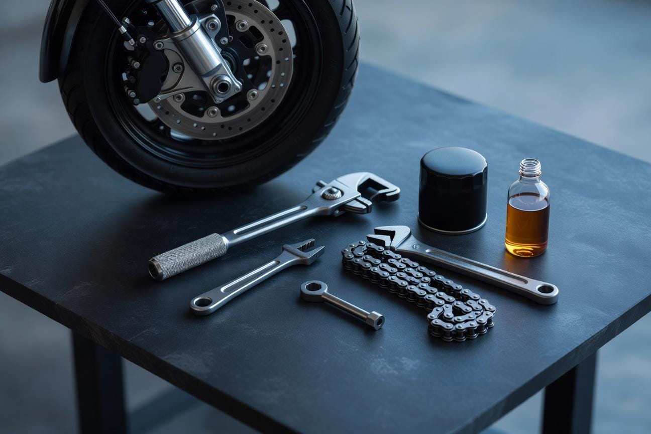 Jak spakować narzędzia i części zapasowe na daleką podróż motocyklem
