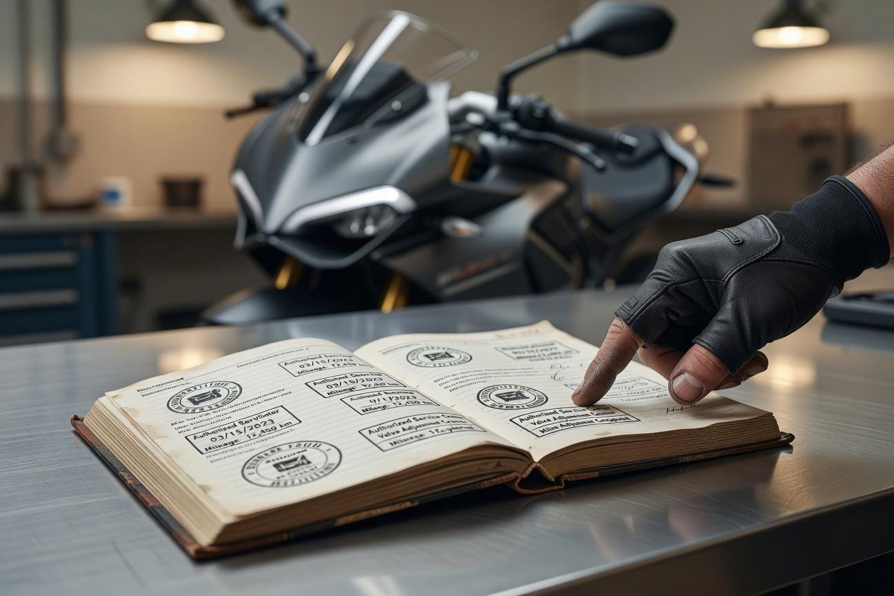 Jak sprawdzić historię serwisową motocykla przed zakupem
