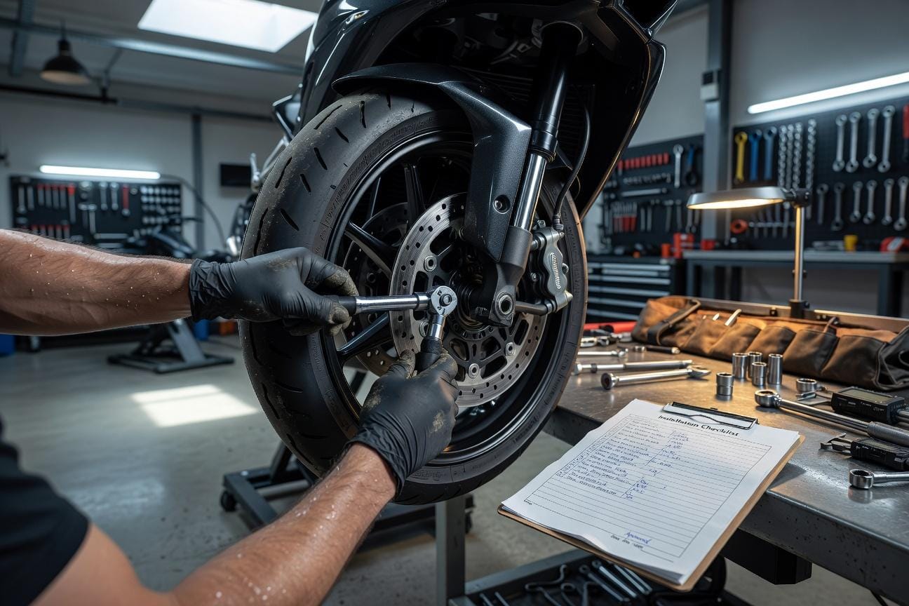 Jak sprawdzić i wymienić łożyska kół w motocyklu