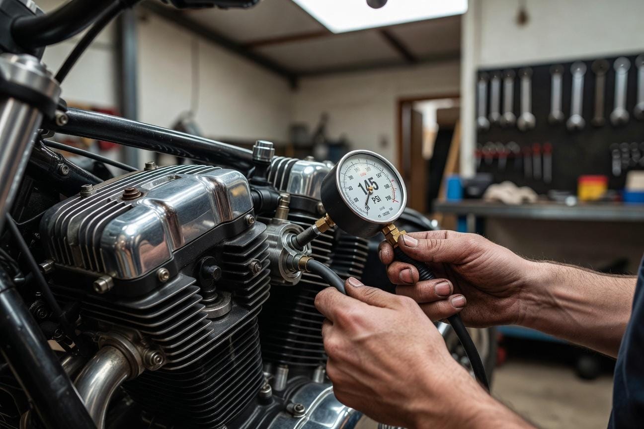 Jak sprawdzić kompresję silnika motocyklowego i zinterpretować wynik