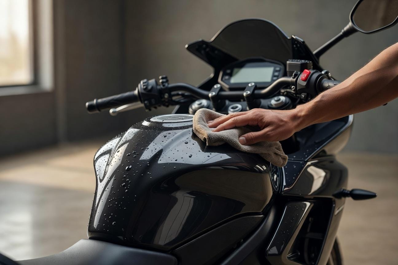 Jak umyć motocykl bez szkody dla lakieru i elektroniki