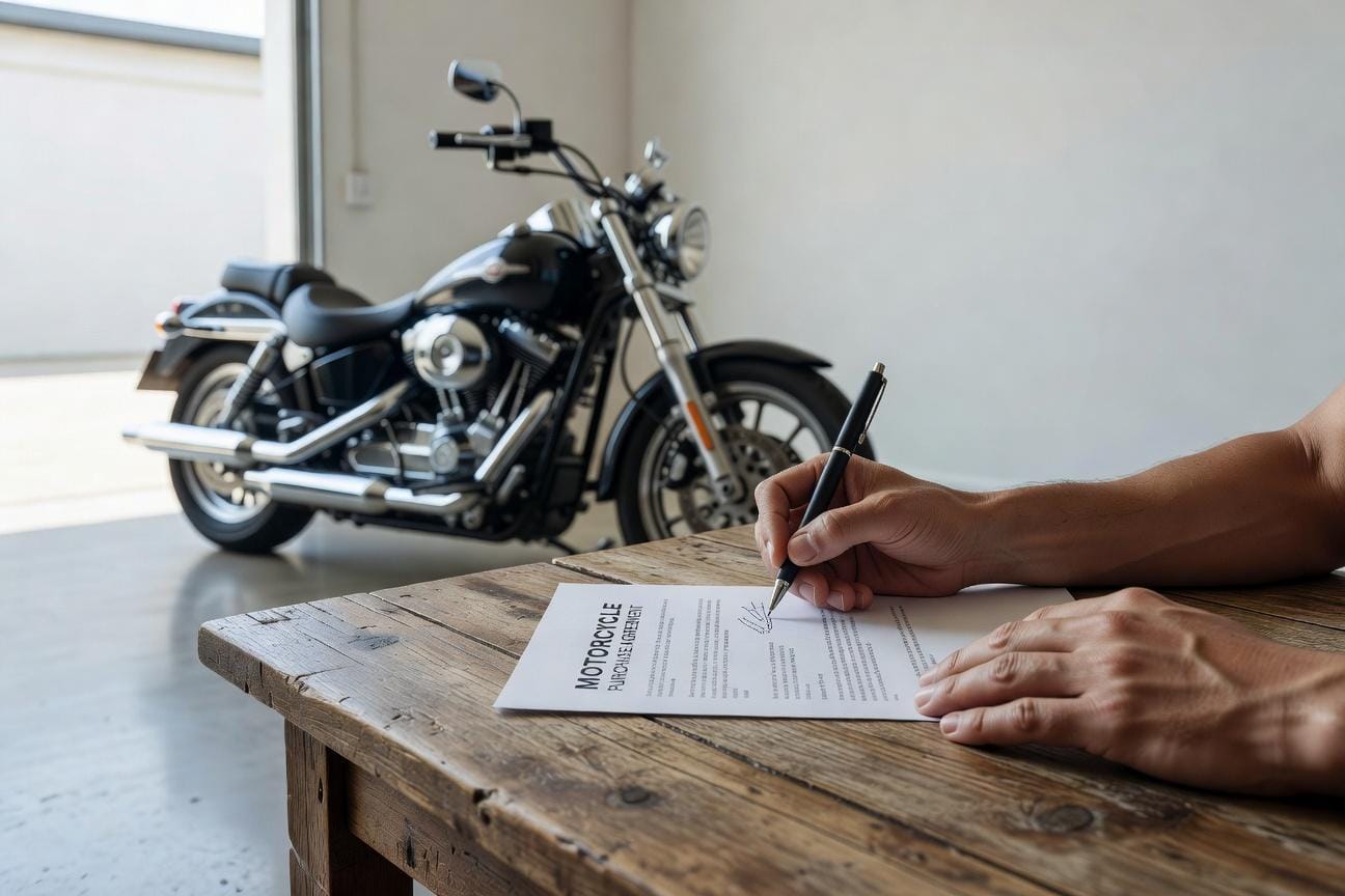 Jak uniknąć problemów z dokumentami przy zakupie używanego motocykla