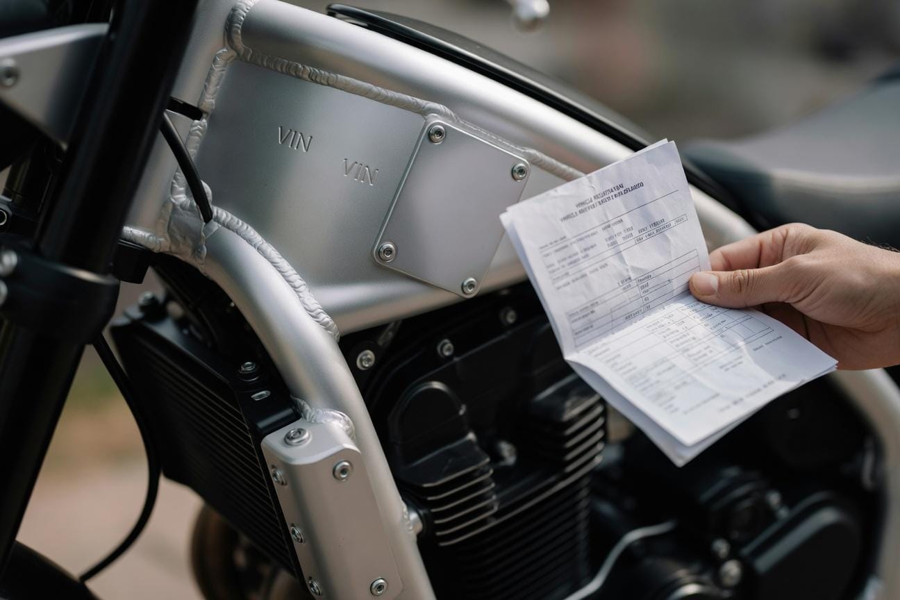 Jak uniknąć problemów z dokumentami przy zakupie używanego motocykla