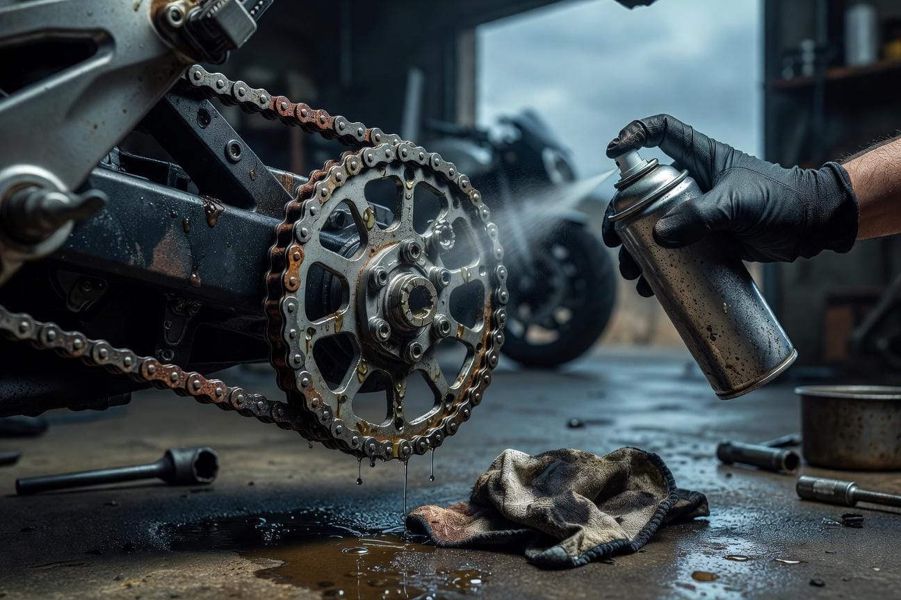 Jak zabezpieczyć motocykl przed korozją po jeździe w deszczu lub soli