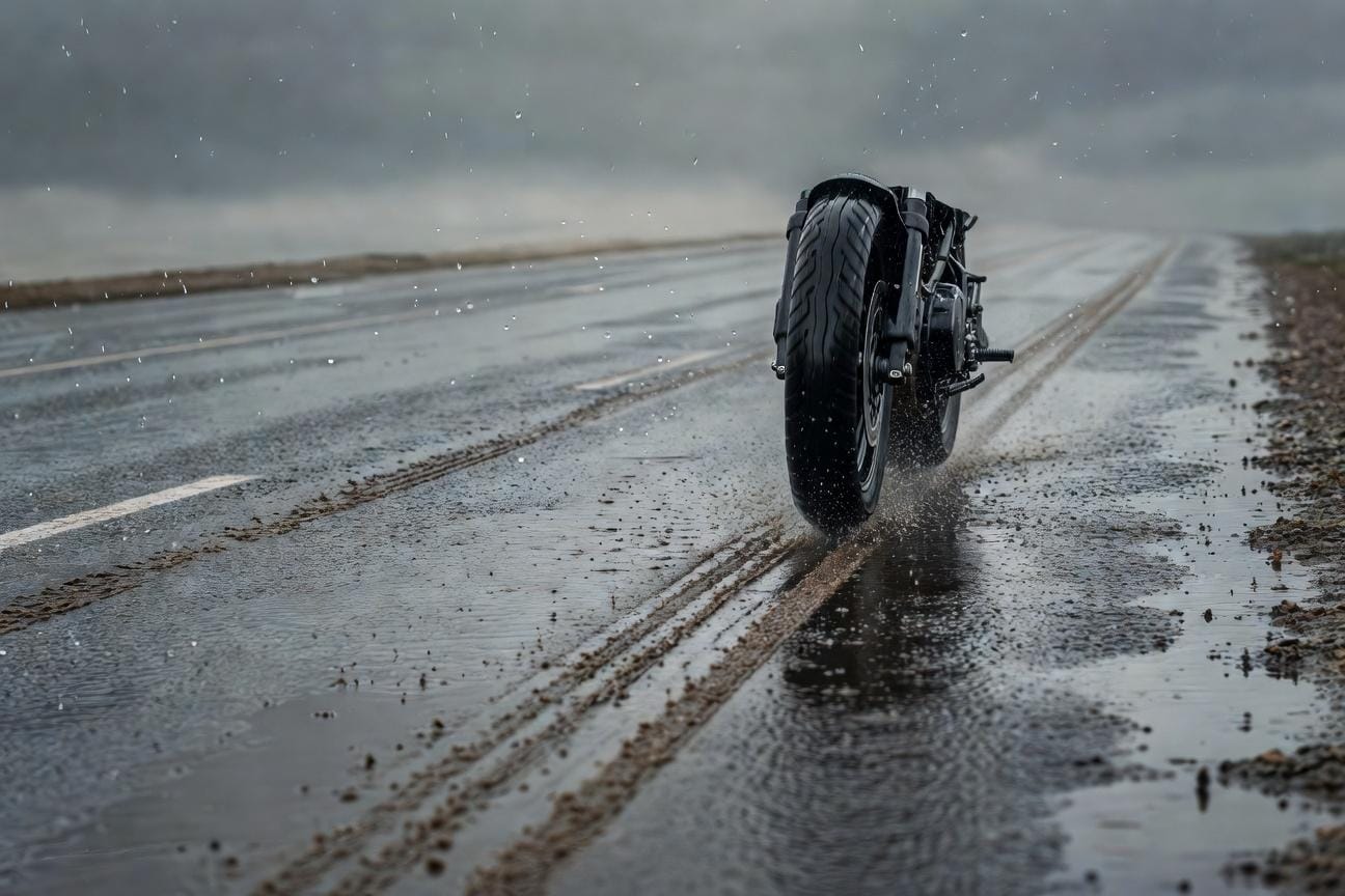 Jazda motocyklem w deszczu: praktyczne porady