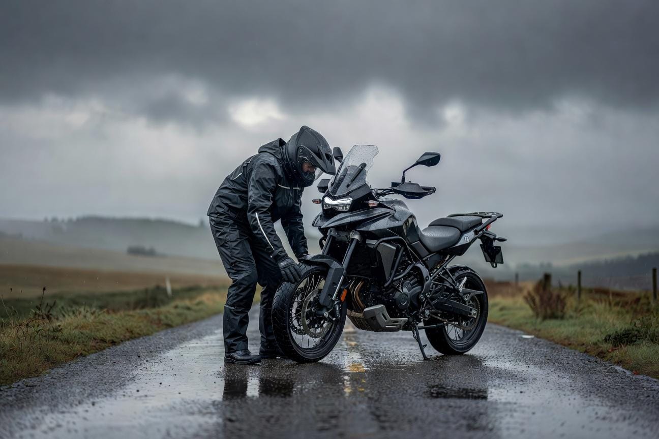 Jazda motocyklem w deszczu: praktyczne porady