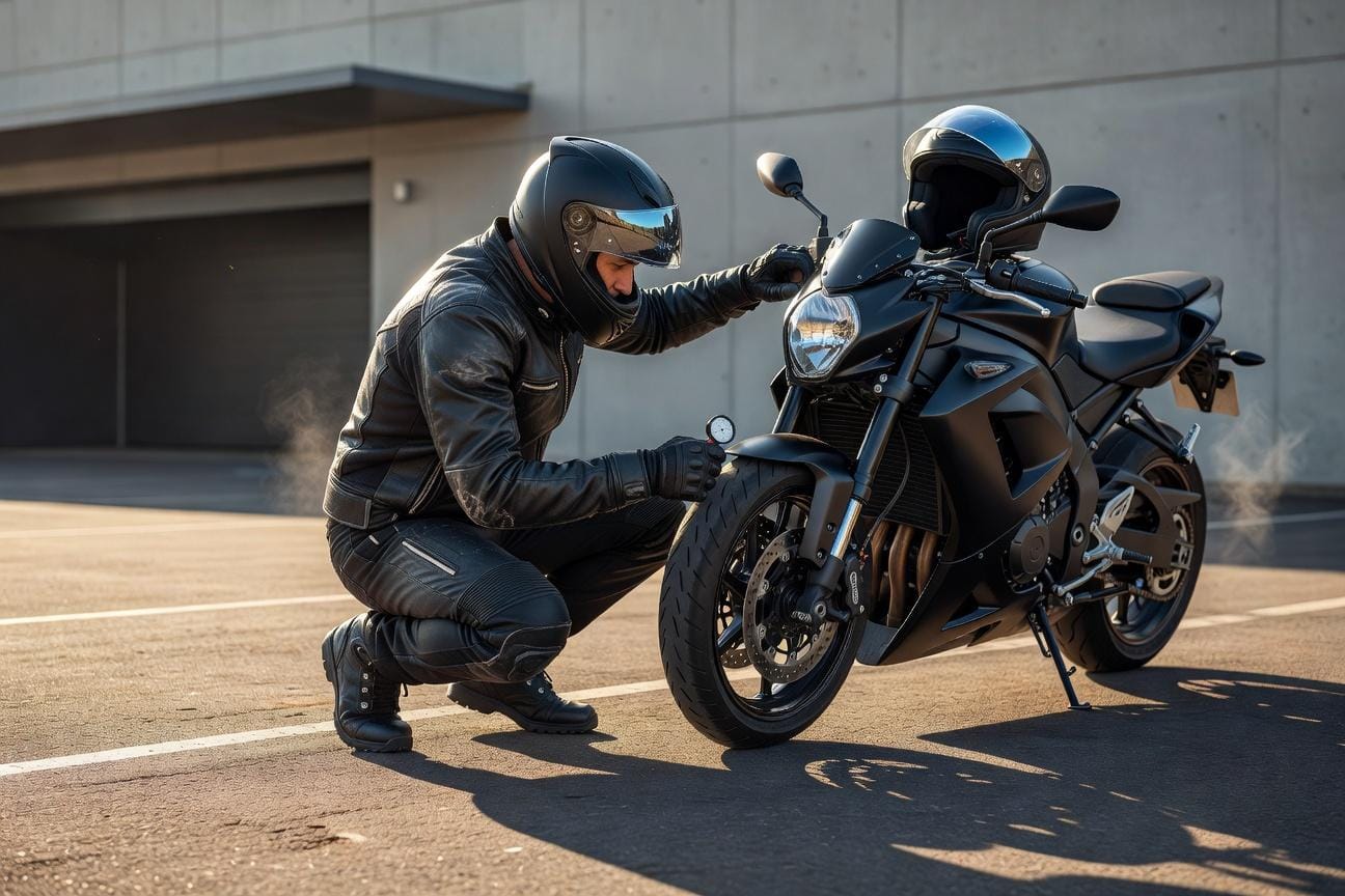 Kontrola motocykla przed jazdą: krótka lista
