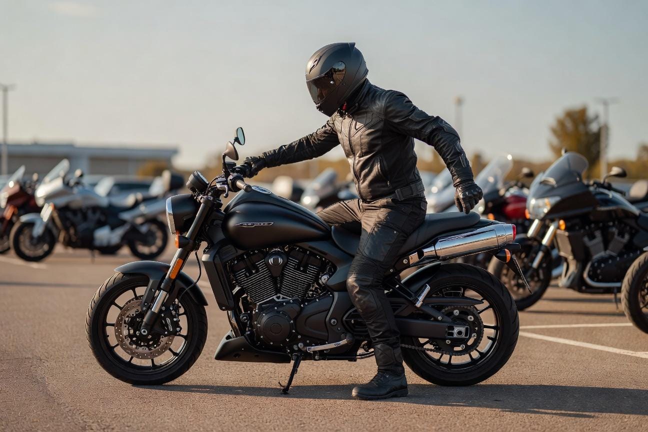 Manewry parkingowe ciężkim motocyklem: techniki bez siłowania się z maszyną