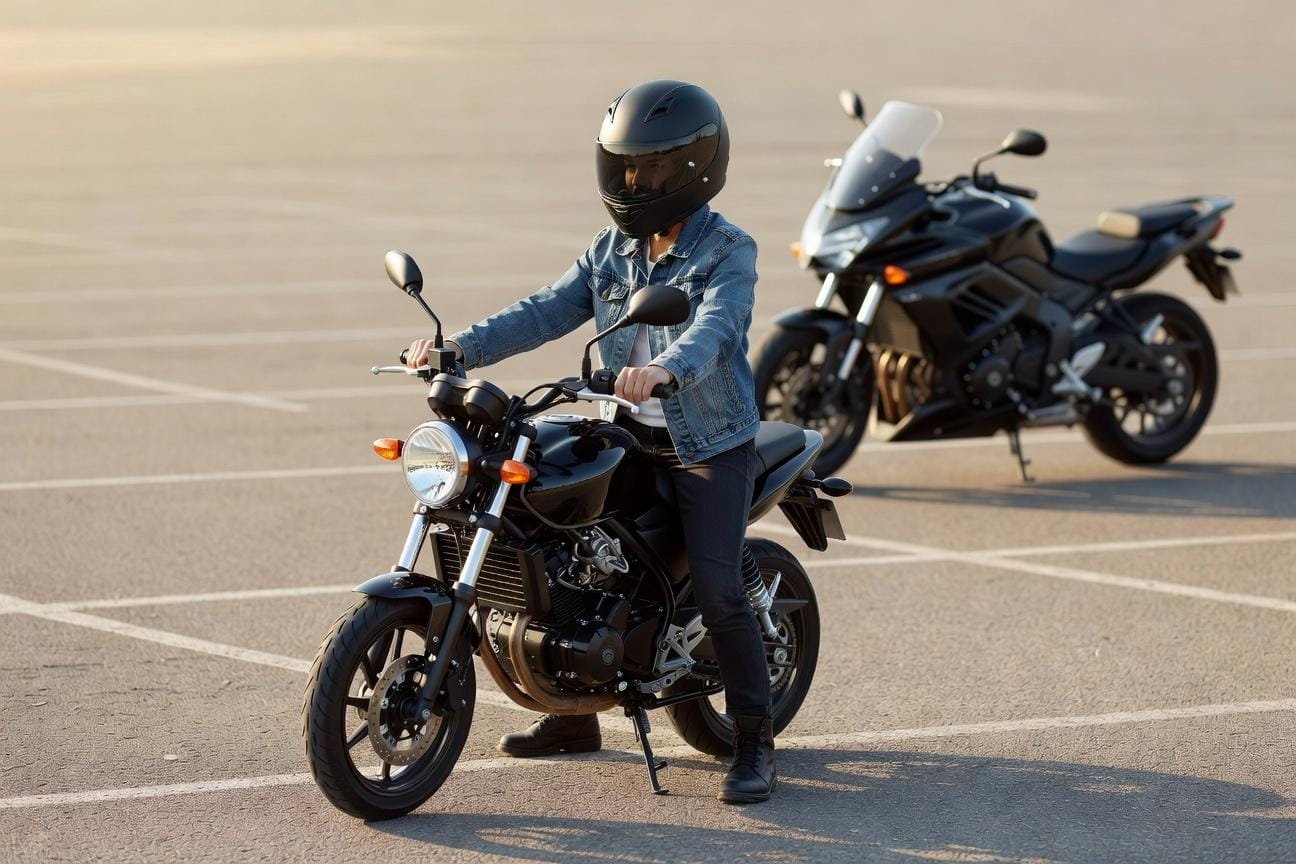 Motocykl niski dla początkujących: jak ocenić wysokość siedzenia i masę