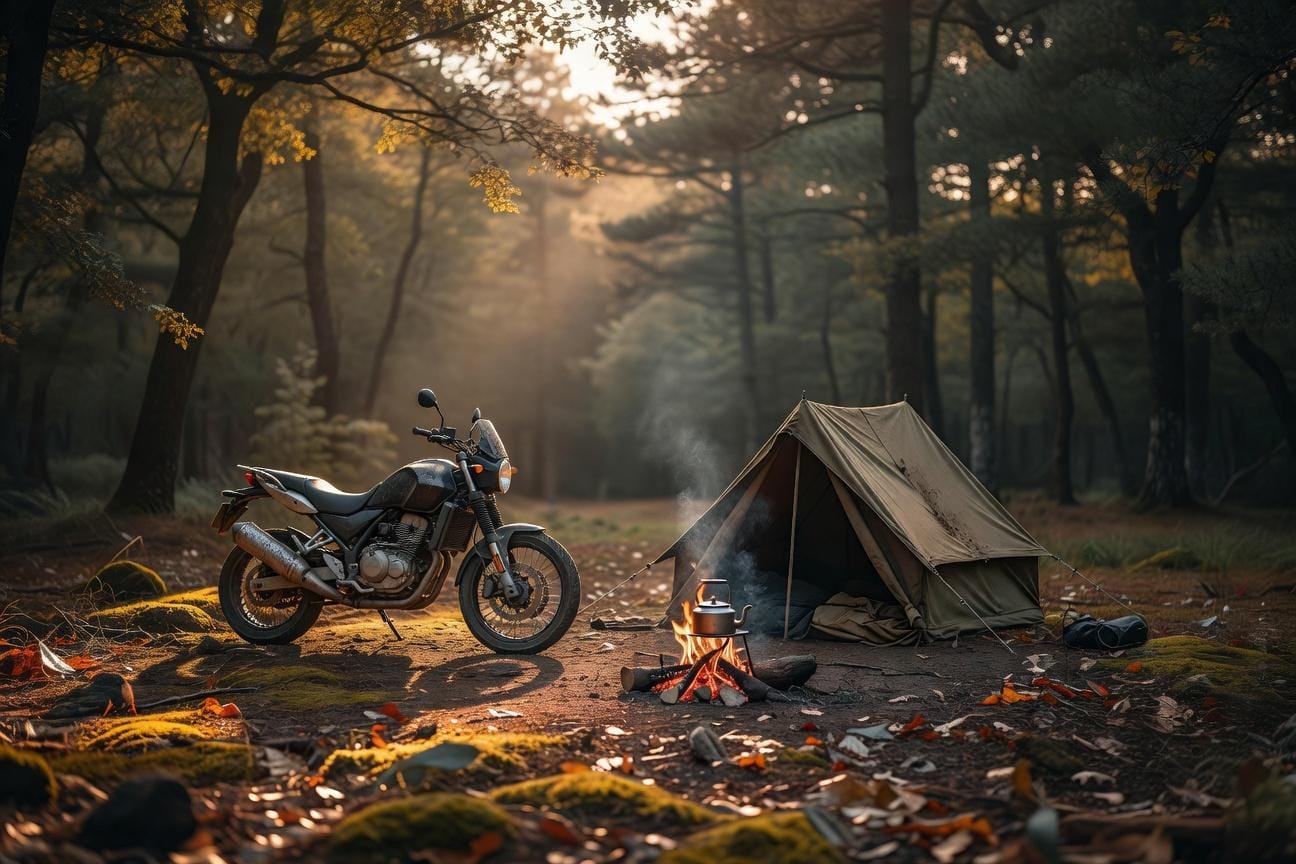Motocyklowy biwak: mniej oczywiste porady
