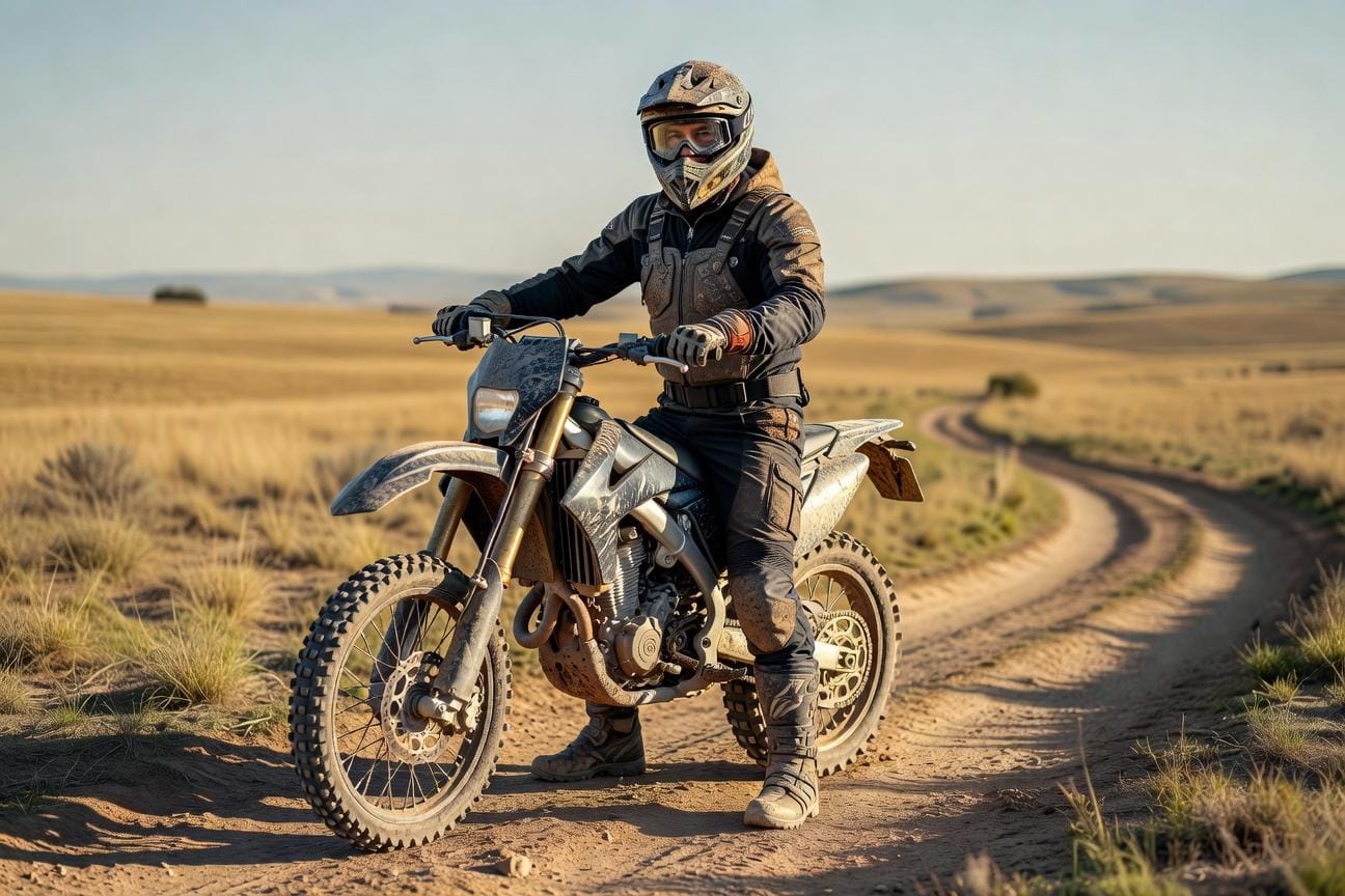 Niezbędny sprzęt do jazdy motocyklem terenowym