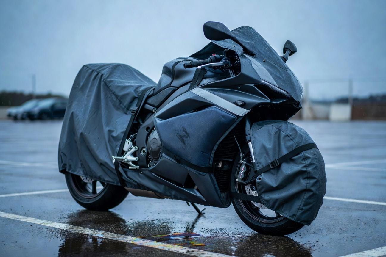 Pokrowiec motocyklowy: jak dobrać materiał i uniknąć zatrzymywania wilgoci