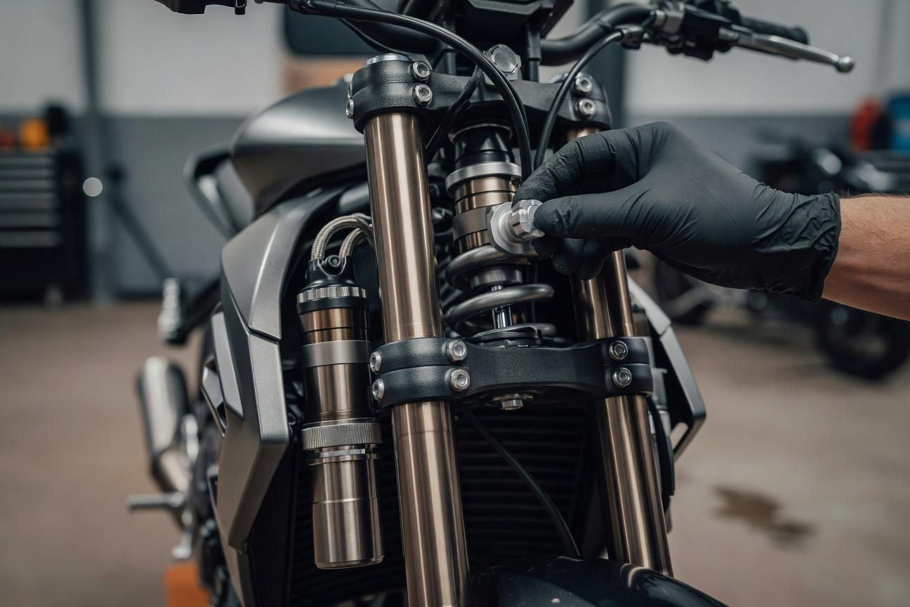Regulacja odbicia i dobicia w zawieszeniu motocykla: praktyczny poradnik