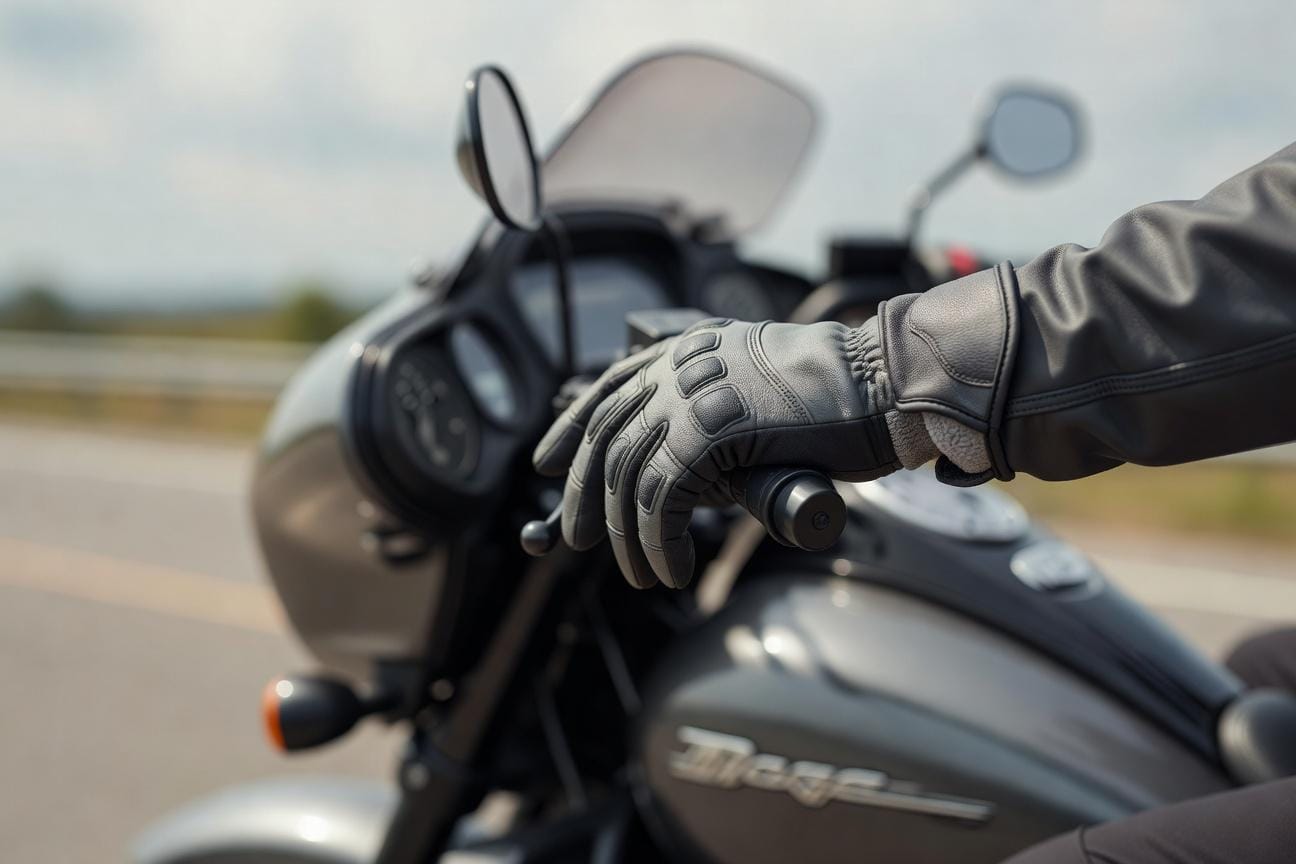 Rękawice wodoodporne na motocykl: membrana, ocieplenie i chwyt manetki