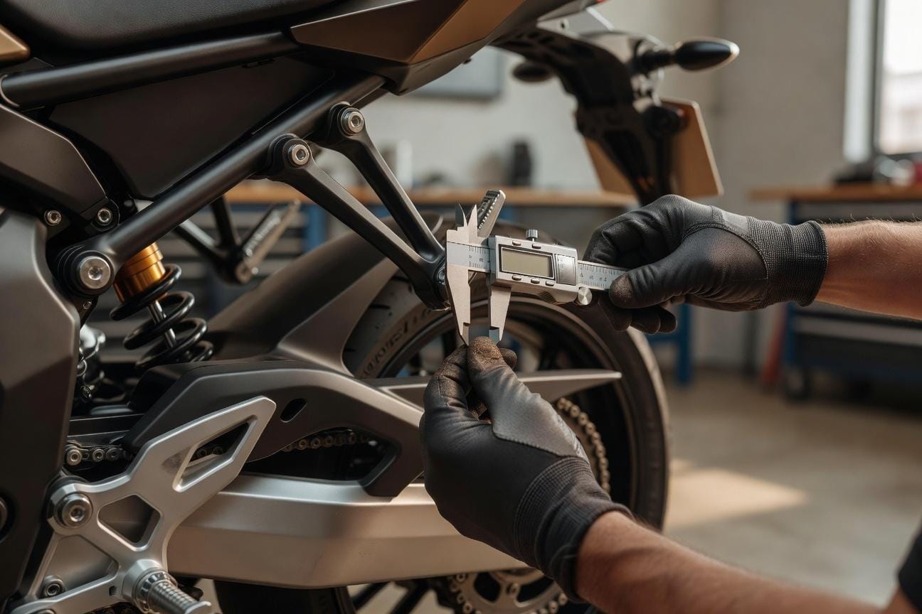 Sag w motocyklu: jak mierzyć ugięcie zawieszenia i co ono oznacza