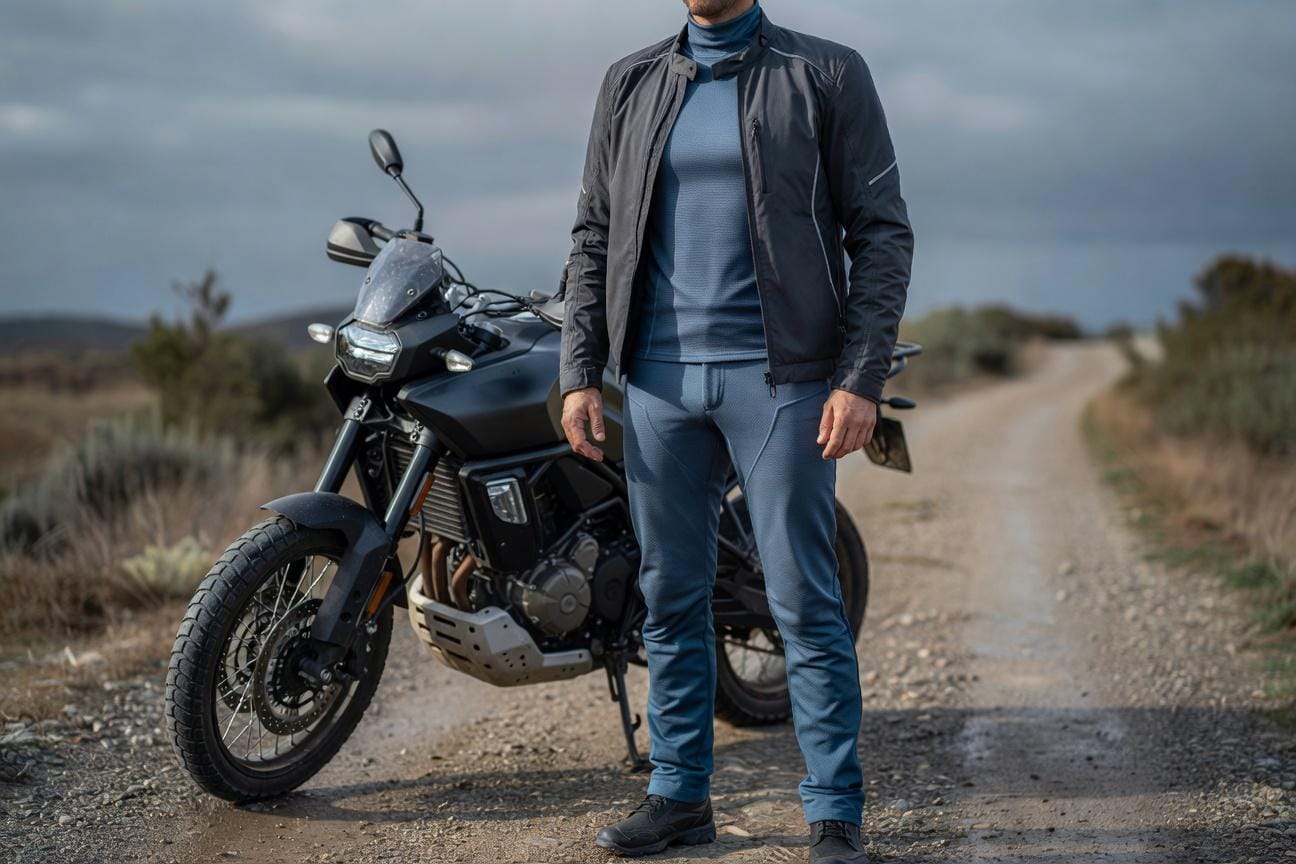 Warstwy odzieży motocyklowej: jak ubierać się na zmienną pogodę