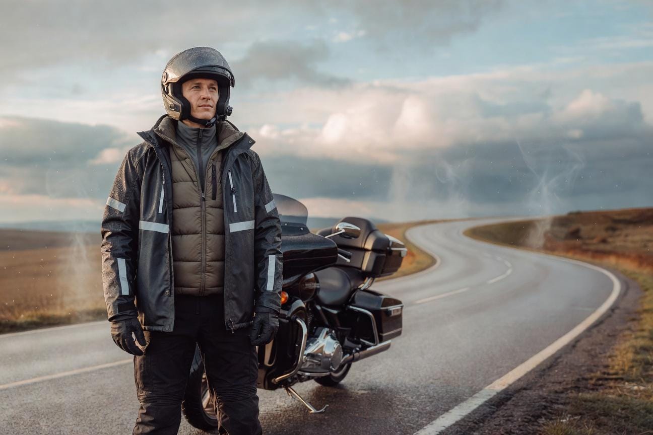 Warstwy odzieży motocyklowej: jak ubierać się na zmienną pogodę