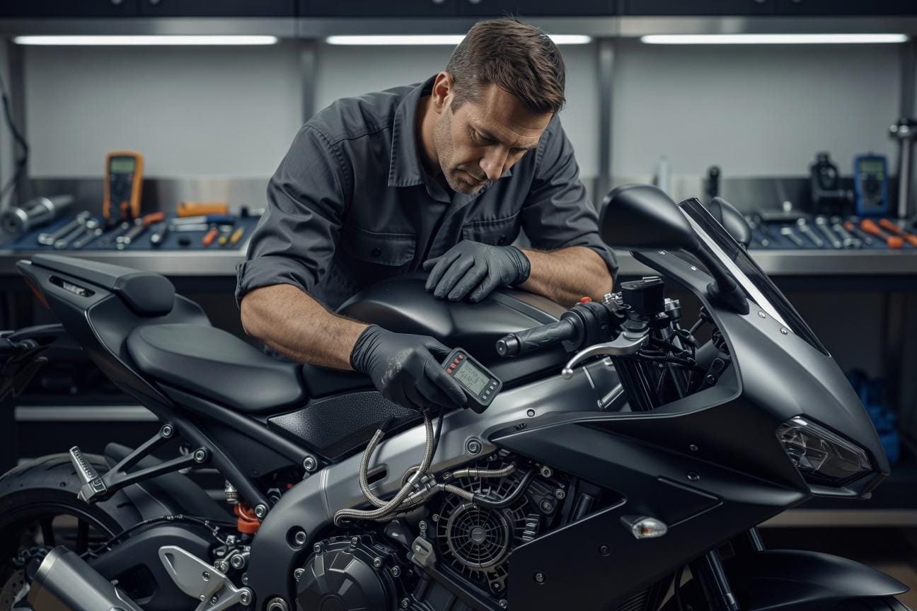 Wentylator chłodnicy w motocyklu nie działa: diagnostyka krok po kroku