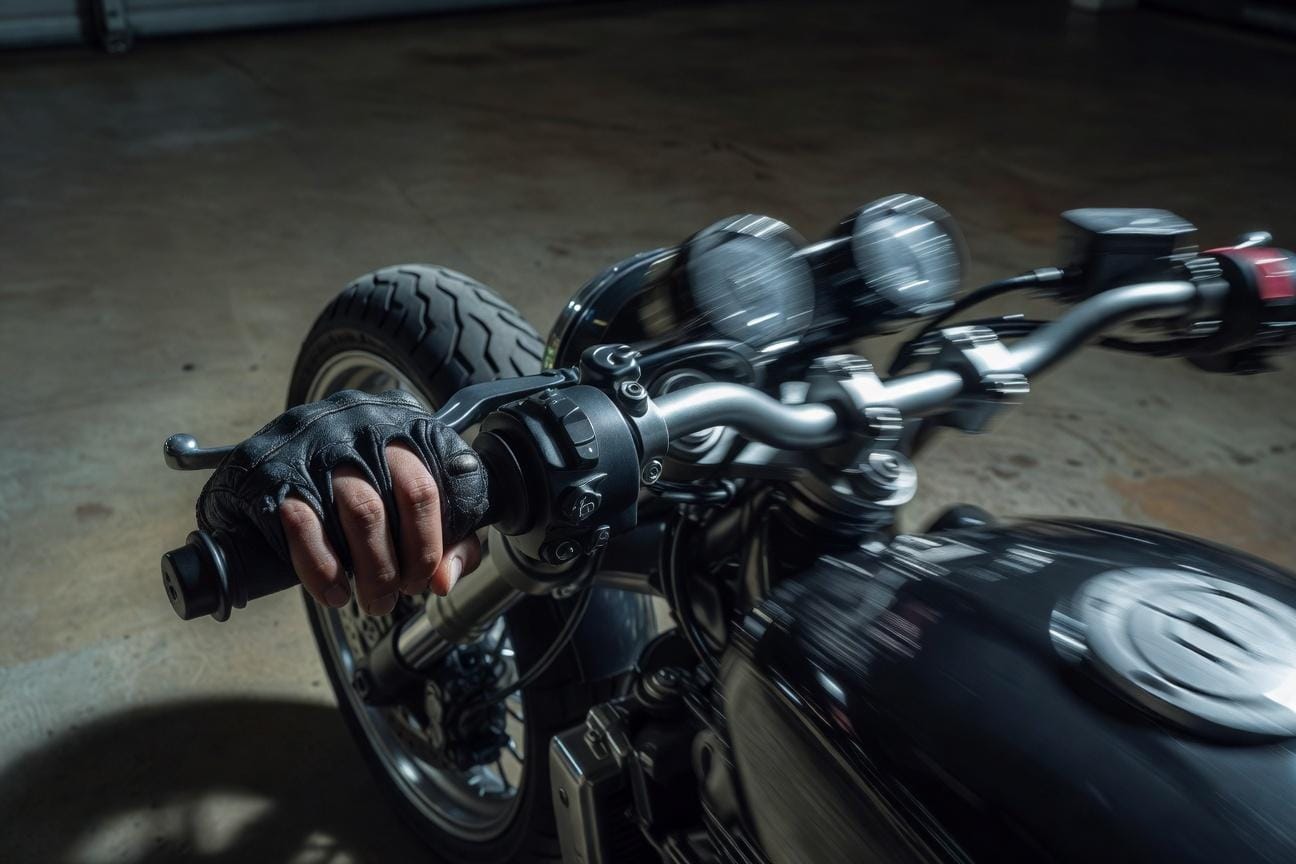 Wibracje kierownicy w motocyklu: opony, felgi, łożyska czy zawieszenie