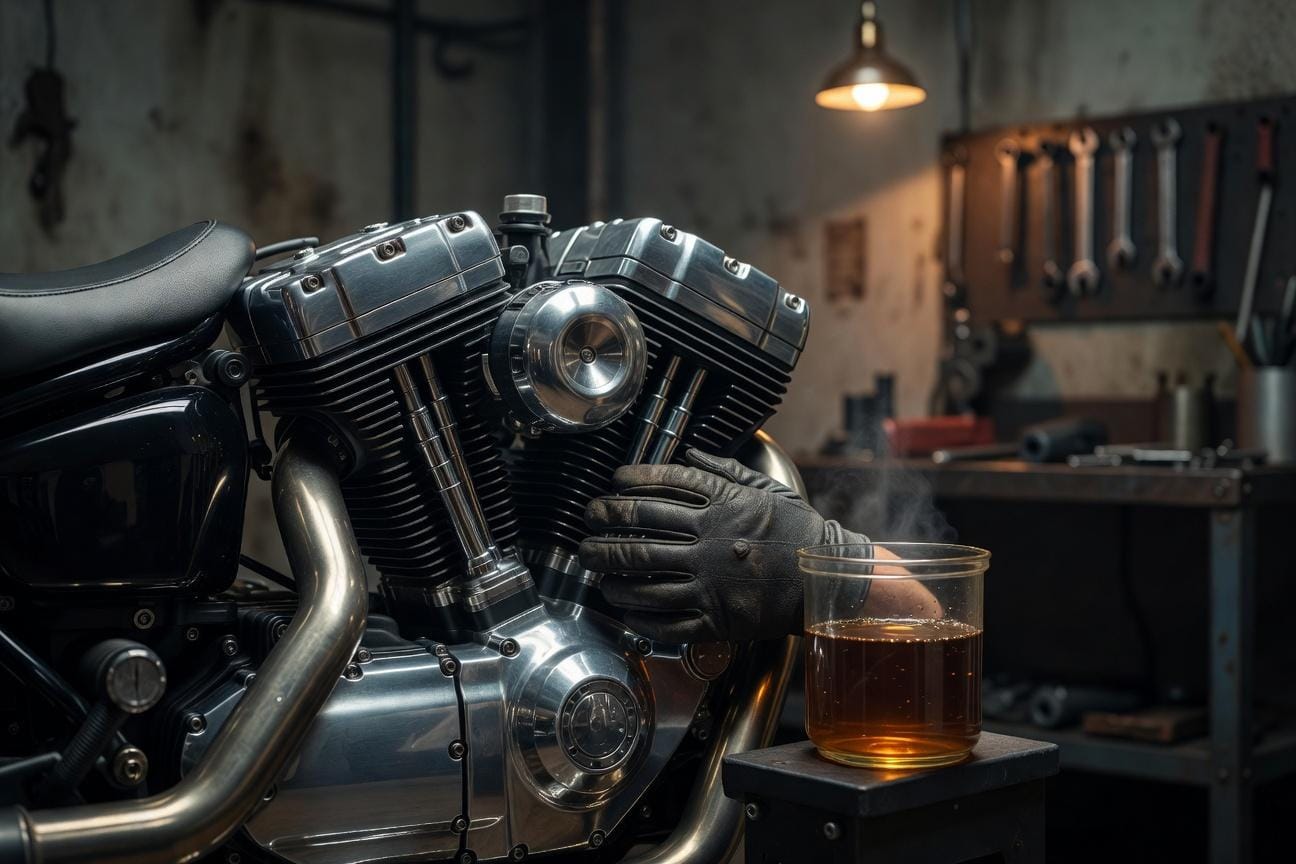 Wymiana oleju w motocyklu: podstawowy poradnik