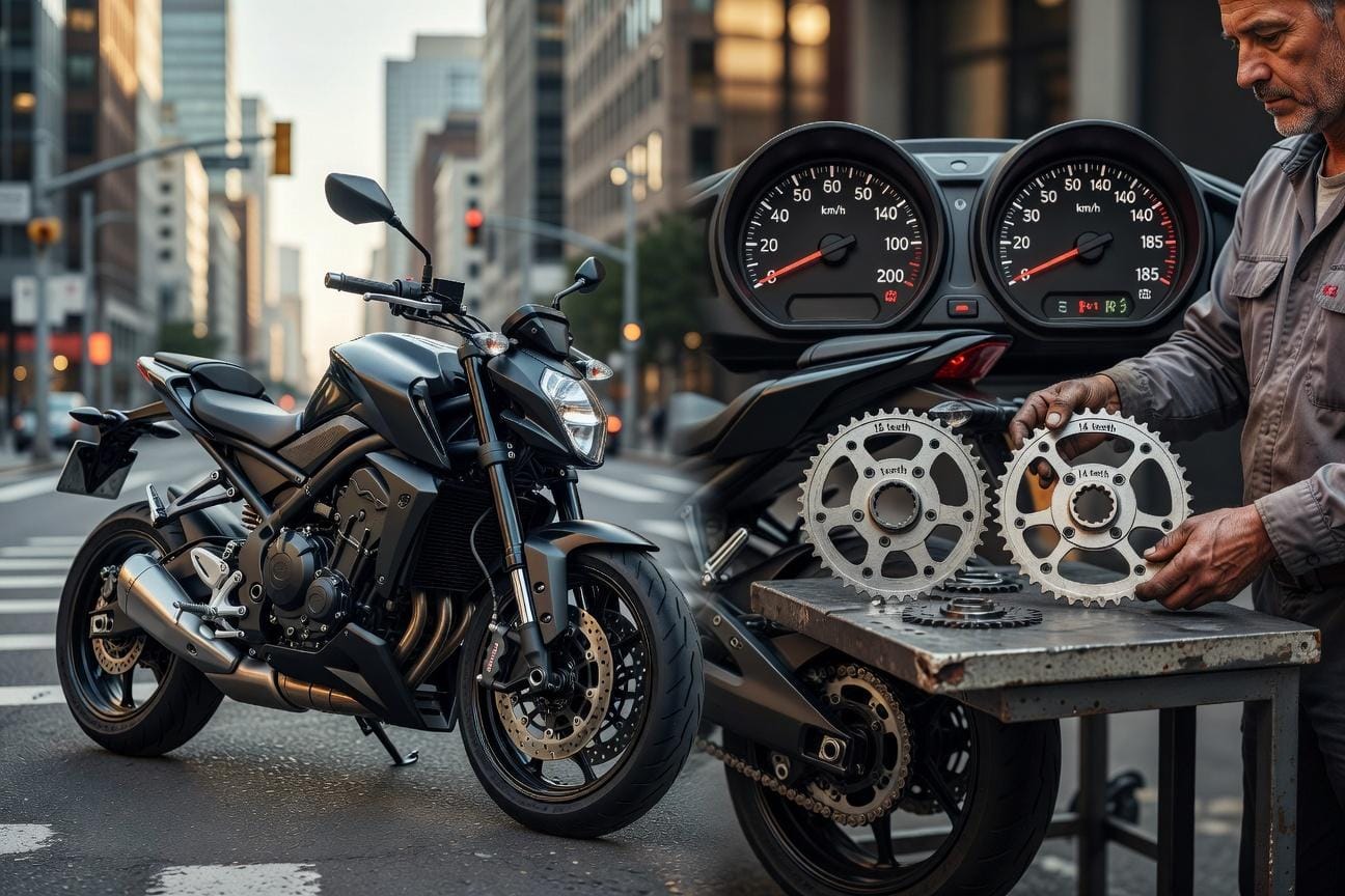 Zmiana przełożenia w motocyklu: wpływ na przyspieszenie, prędkość i spalanie